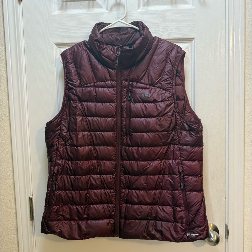 Outdoor Research Maroon Quilted Jacket